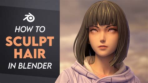 blender hair modeling|blender how to sculpt hair.